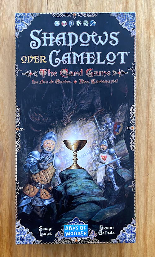 Game Review Shadows Over Camelot The Card Game (Solo Play) from